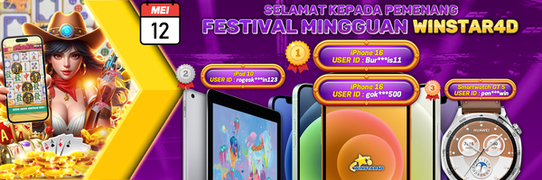 Festival Mingguan Winstar4D